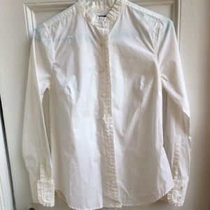 J. Crew Ruffle Shirt